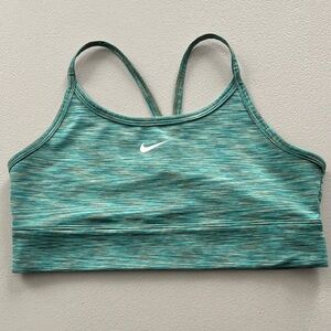 Nike girls XL Dri-fit Teal Sports Bra